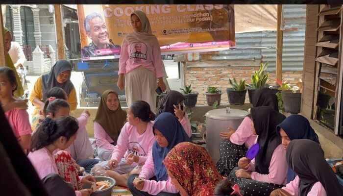 Srikandi Ganjar Sumut Gelar Cooking Class Masakan Ramadan Khas Melayu