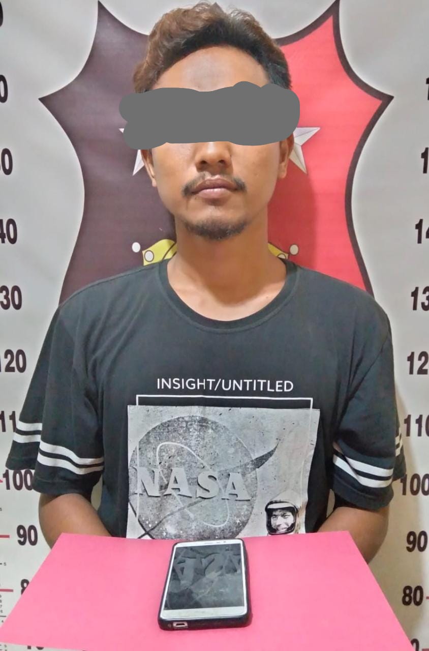 Polsek Langsa Barat Ringkus Pencuri HP