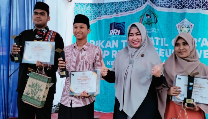 Dua Anggota IPQAH Aceh Besar Lolos Ikuti Pekan Tilawatil Qur’an RRI Di Kendari