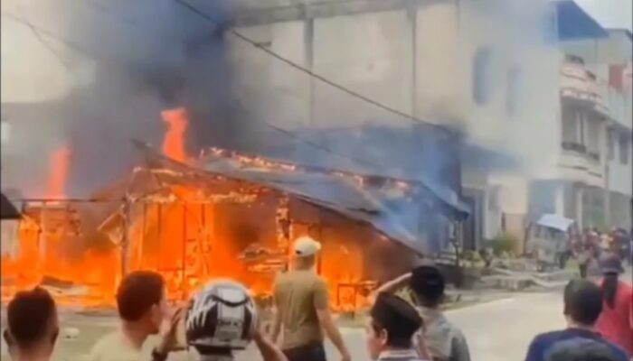 3 Rumah Warga Abdya Diamuk Api