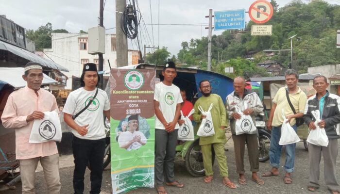 Jemput Keberkahan Ramadan, SDG Sumut Gelar Aksi Sosial Berbagi Takjil di Kota Sibolga