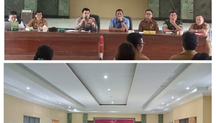 Kapolres Toba Pimpin Rakor Penanganan Stunting
