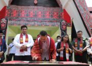 Resmikan GOR Samosir, Wagub Musa Rajekshah Harap  Lahirkan Atlet Berprestasi