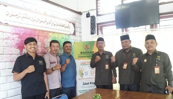 Baznas Dukung Program PWI Deliserdang Santuni Anak Yatim Piatu