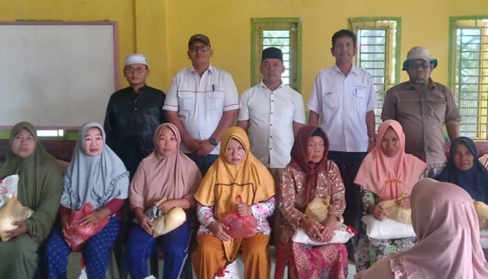 Socfindo Mata Pao Bantu 200 Warga Kurang Mampu