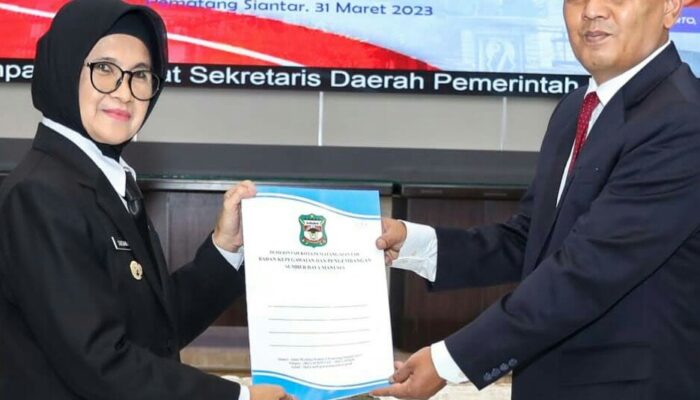 Kabiro Hukum Setda Provsu Pj Sekda P.Siantar