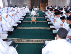 147 Siswa SMP Ar-Rahman Percut Mengikuti Khataman Al-Quran