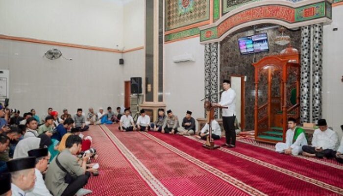 Safari Ramadhan Di Masjid Pahlawan Muslimin, Bobby Nasution: Sempurnakan Ibadah Puasa & Jauhi Asmara Subuh