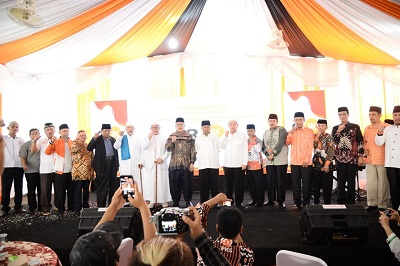 PARTAI Keadilan Sejahtera Sumatera Utara (PKS) menggelar acara Launching dan Punggahan Rumah Dakwah dan Pemenangan PKS, Selasa, 21 Maret 2023. Waspada/Ist
