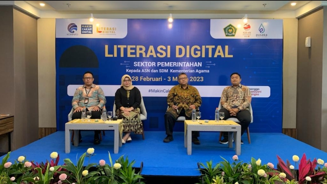 983 ASN Kemenag Ikuti Literasi Digital Kemenkominfo