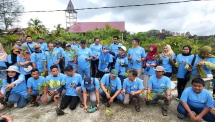IKA UNRI Tanam Mangrove Dan Tebar Bibit Kerang