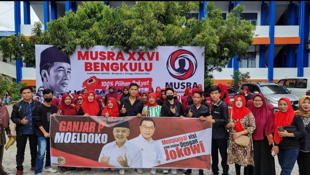 Peserta Musra Bengkulu Ramai Dukung Moeldoko