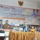 ANGGOTA DPRD Sumut Drs Parsaulian Tambunan M.Pd dari Fraksi Nasdem tampil sebagai pembicara dalam acara Forum Kordiinasi Perangkat Daerah Pemprovsu di Wings Hotel, Kualanamu, Deli Serdang, Senin (20/3). Waspada/ist