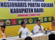 Musa Rajekshah Buka Bimtek Partai Golkar Dairi