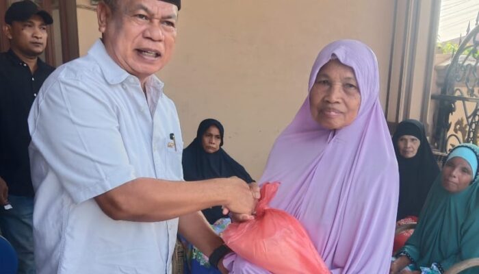 Jelang Ramadan, Syahrul Harahap Berbagi 1000 Paket Sembako ke Masyarakat