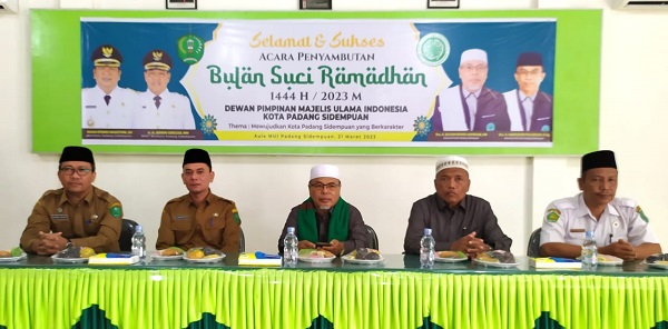 MUI Sidempuan Gelar Penyambutan Bulan Suci Ramadan MUI Sidempuan Gelar Penyambutan Bulan Suci Ramadan