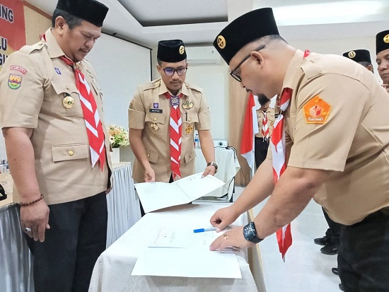 Bawaslu Simalungun Dilantik Jadi Pengurus MPPC Saka Pramuka Adyasta Pemilu Bawaslu Simalungun Dilantik Jadi Pengurus MPPC Saka Pramuka Adyasta Pemilu