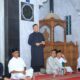 Kunjungan perdana Bupati Labura beserta Tim dalam rangkaian safari Ramadan 1444 H di Masjid Darussalam Kec.Kualuh Selatan, Senin (23/7) malam. Waspada/Ist