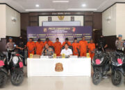 11 Tersangka Kejahatan Disikat12 Sepedamotor Dan Betor Disita