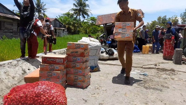Tabrak Bekas Tiang Mercusuar Penyebab Boat Di Aceh Singkil Karam