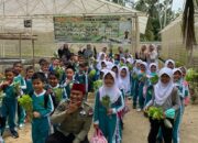 Siswa SD 2 Muhada Langsa Field Trip Ke Kebun Hidroponik Tamiang
