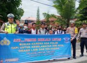 Satlantas Polres Humbahas Sosialisasi Keselamatan Berlalulintas
