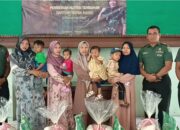 Tekan Penurunan Angka Stunting Kodim 0107/Asel Salurkan Bantuan KSAD