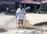 Nelayan Lumpuh Jatuh Dari Pohon