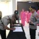 Kapolres pimpin Sertijab Kasat Reskrim Polres Agara. Waspada/Seh Muhammad Amin