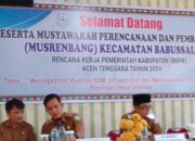 Pj Bupati Agara Buka Musrenbang 2024
