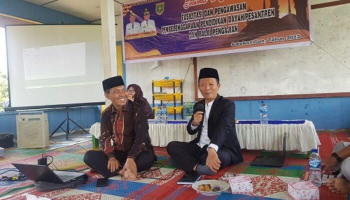 Fasilitasi Pengawasan Penyelenggaraan Pendidikan Dayah/Pesantren Dan Balai Pengajian Sukses