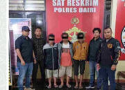 Polres Dairi Amankan 3 Penderes Pinus Di Kawasan Hutan 