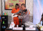 Wakapolres Langsa Musnahkan Barang Bukti Sabu Dan Ganja