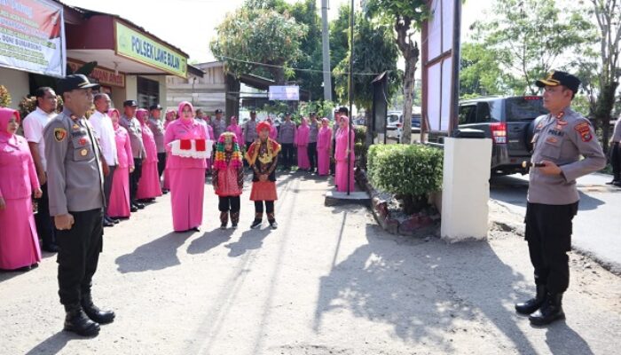 Kapolres Kunker Ke Polsek Lawe Bulan Agara