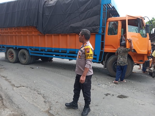 Tabrakan Beruntun Di  Batubara, Lima Luka