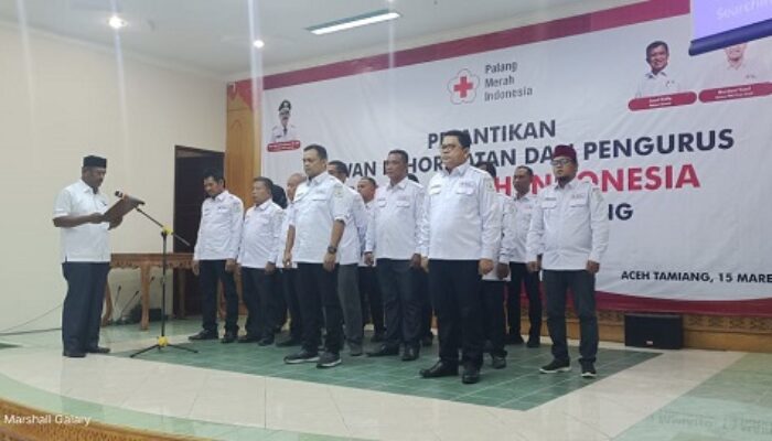 PMI Aceh Tamiang Siap Bersinergi Dengan Semua Elemen