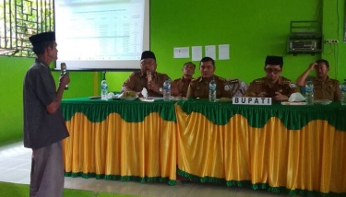 Pj Bupati Agara Hadiri Musrenbang Kecamatan Semadam
