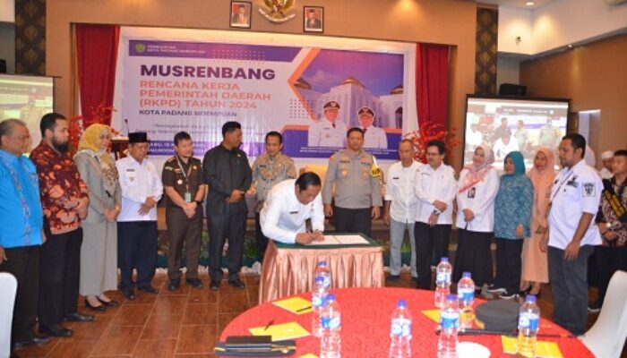 Pemko P.Sidempuan Musrenbang RKPD 2024