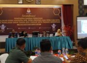 KPU Sidempuan Sosialisasi Penetapan Dapil Dan Alokasi Kursi DPR Dan DPRD
