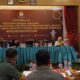 Ketua KPU Padang Sidempuan Tagor Dumora Lubis saat membuka sosialisasi Penetapan Dapil dan alokasi Kursi DPR, DPRD Provinsi, DPRD Kabupaten/Kota dalam Pemilu Tahun 2024 tingkat Kota Padang Sidempuan, Kamis (16/3).Waspada/Mohot Lubis