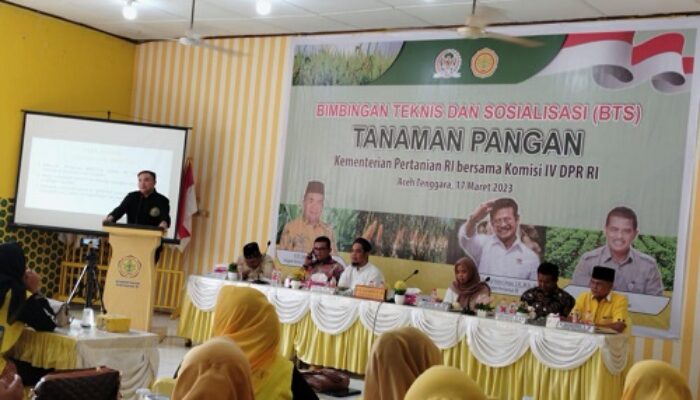 135 Ibu Ikuti BTS Tanaman Pangan Kementan RI Di Agara