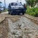 Jalan rusak di Kecamatan Tanoh Alas Agara.Waspada/ Seh Muhammad Amin