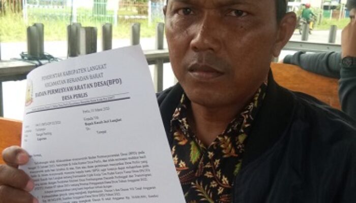 BPD Perlis Apresiasi Respon Cabjari P. Brandan Terhadap Laporan Korupsi DD