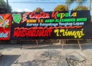 Papan Bunga Copot Kepala BNNK Jadi Perbincangan Hangat Di Kota Tebingtinggi