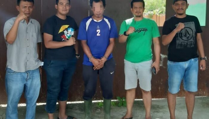 Bacok Kepala Desa, Warga Tapsel Ditangkap Di Riau