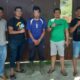 Tim II Opsnal Satreskrim Polres Tapsel hentikan pelarian tiga bulan TR di Riau. (Waspada/Ist)
