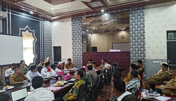 Pemkab Agara Gelar Rapat Forum Koordinasi Semarakkan Syiar Ramadan