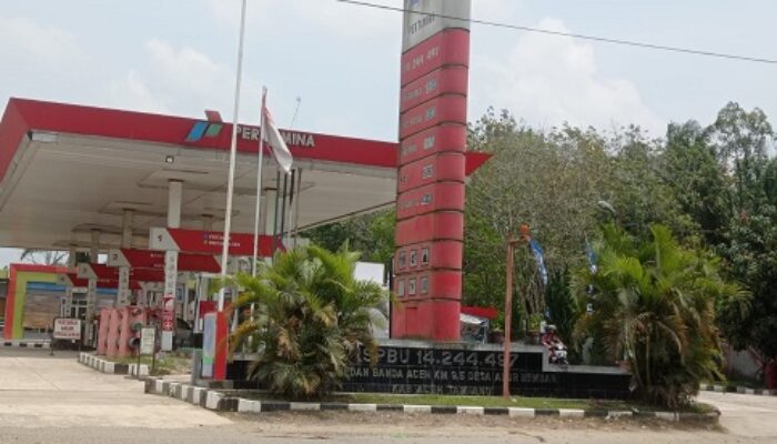 SPBU Alur Bemban Layani<br>Jerigen Untuk BBM Nelayan