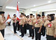 Bawaslu Simalungun Dilantik Jadi Pengurus MPPC Saka Pramuka Adyasta Pemilu