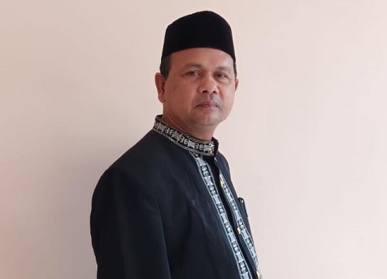 Kepala Dinas Komunikasi Dan Informatika Kota Langsa M. Husin, S.Sos. MM. Waspada/dede